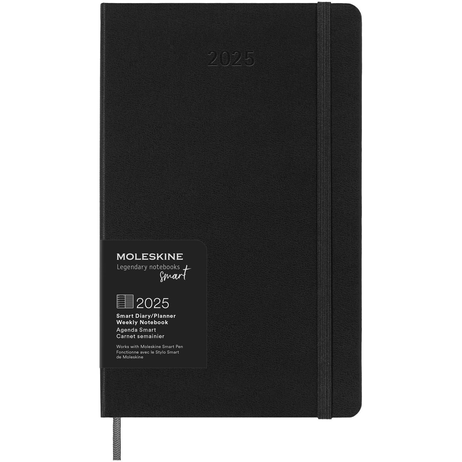 Moleskine Smart Planner L ugentlig 12-måneders dagbog