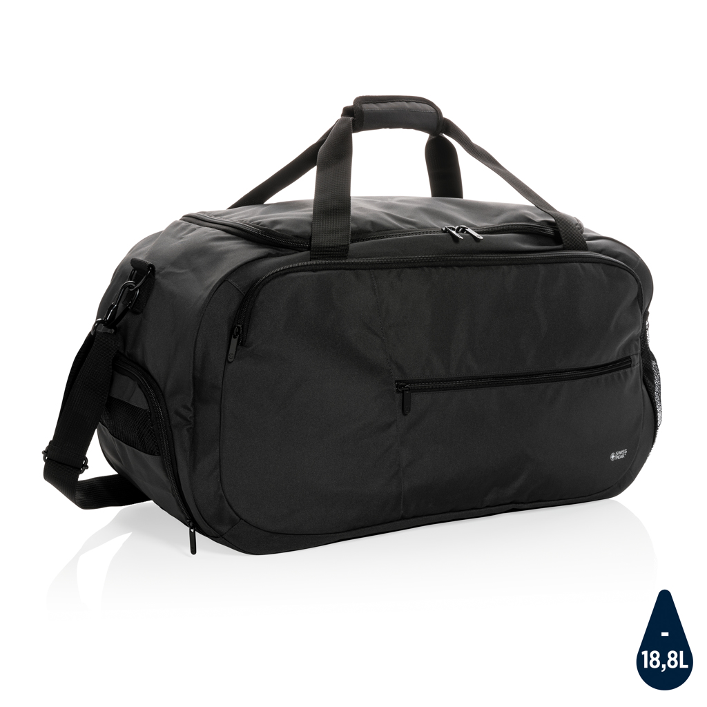 Swiss Peak AWARE™ RPET Moderne Sports Duffle - Victoria