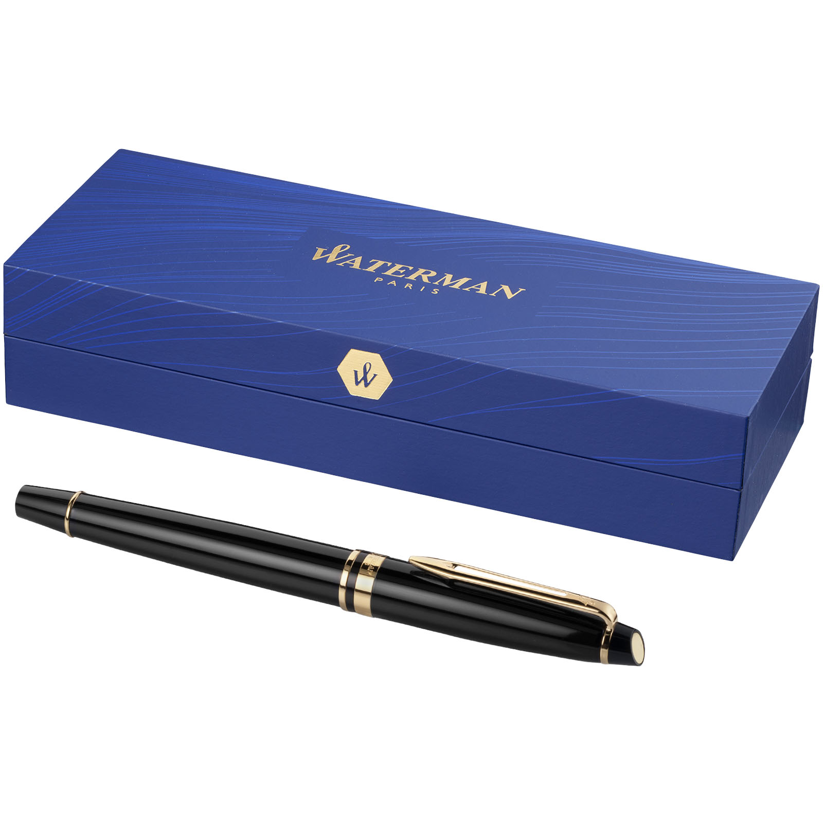 Expert rollerball-pen (sort blæk) Waterman