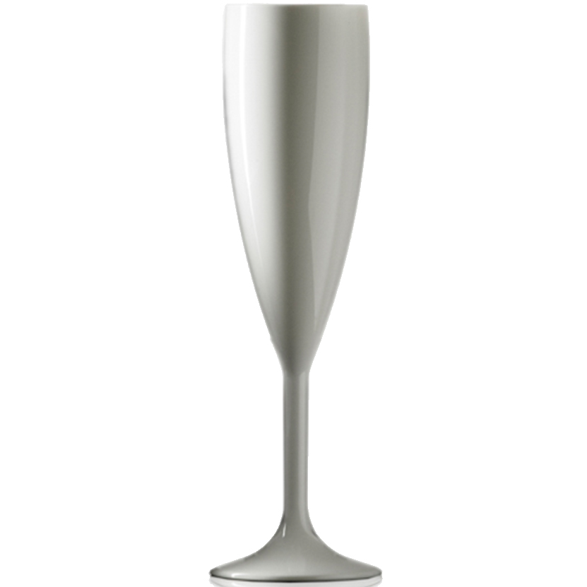 Champagneglas 190ml wit