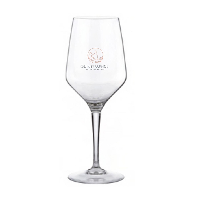 Verre à vin classique sur pied personnalisé 440 ml - Gesse