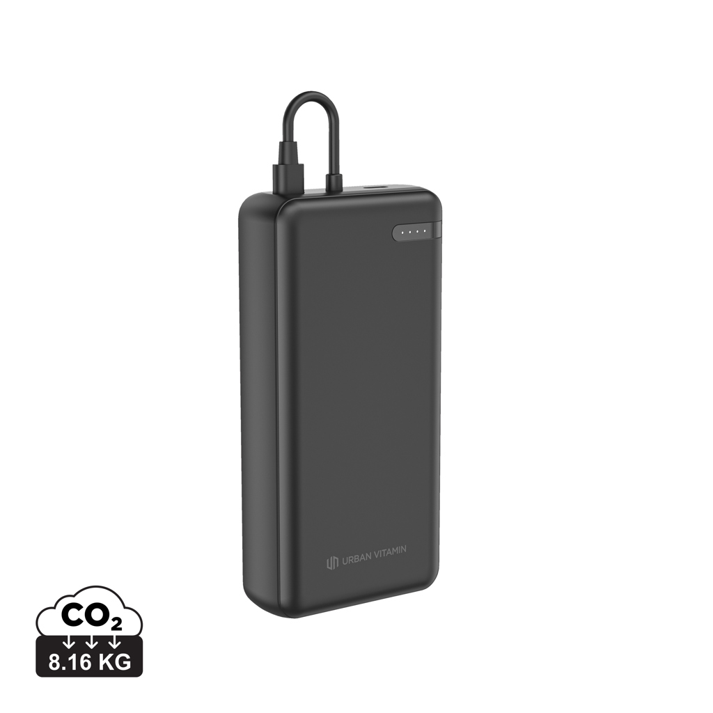 Hurtiglader Powerbank 20,000 mAh - Lykke