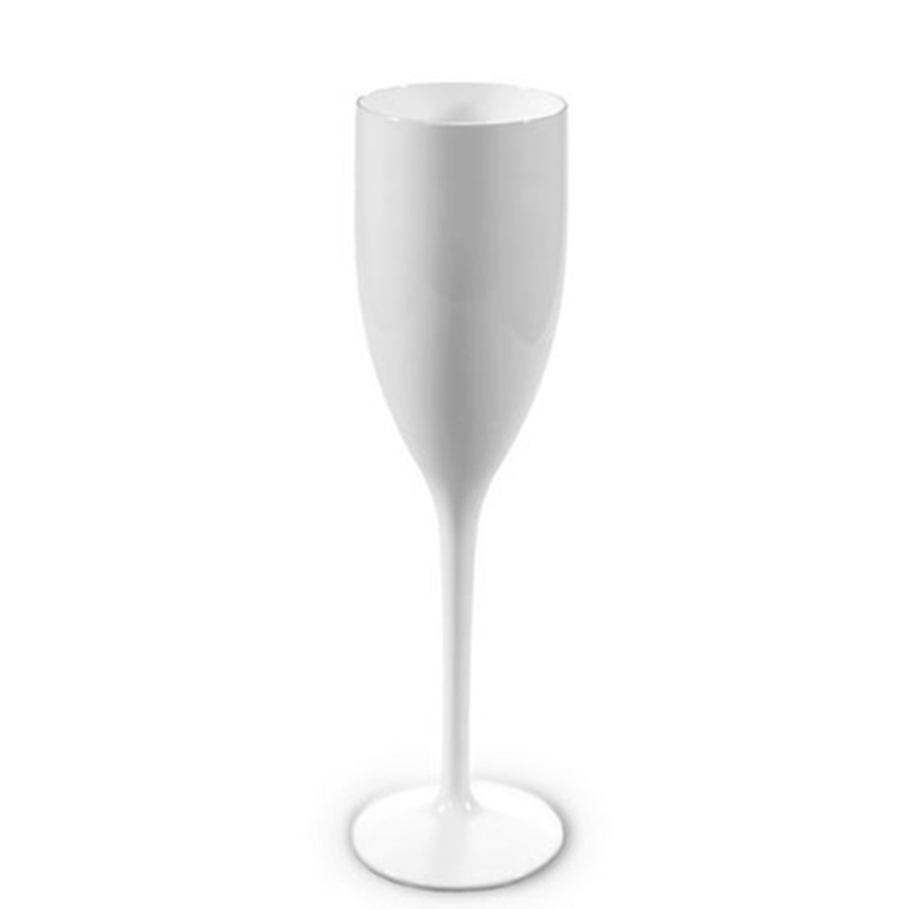 Champagneglas 120ml wit