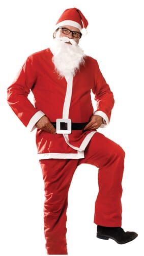 Santa Deluxe Kostume Sæt