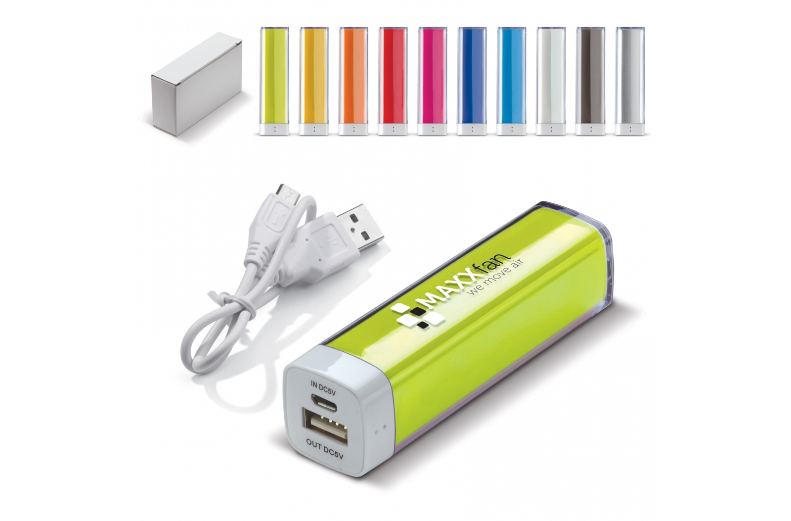 Plastik 2.200mAh Powerbank - Wilma