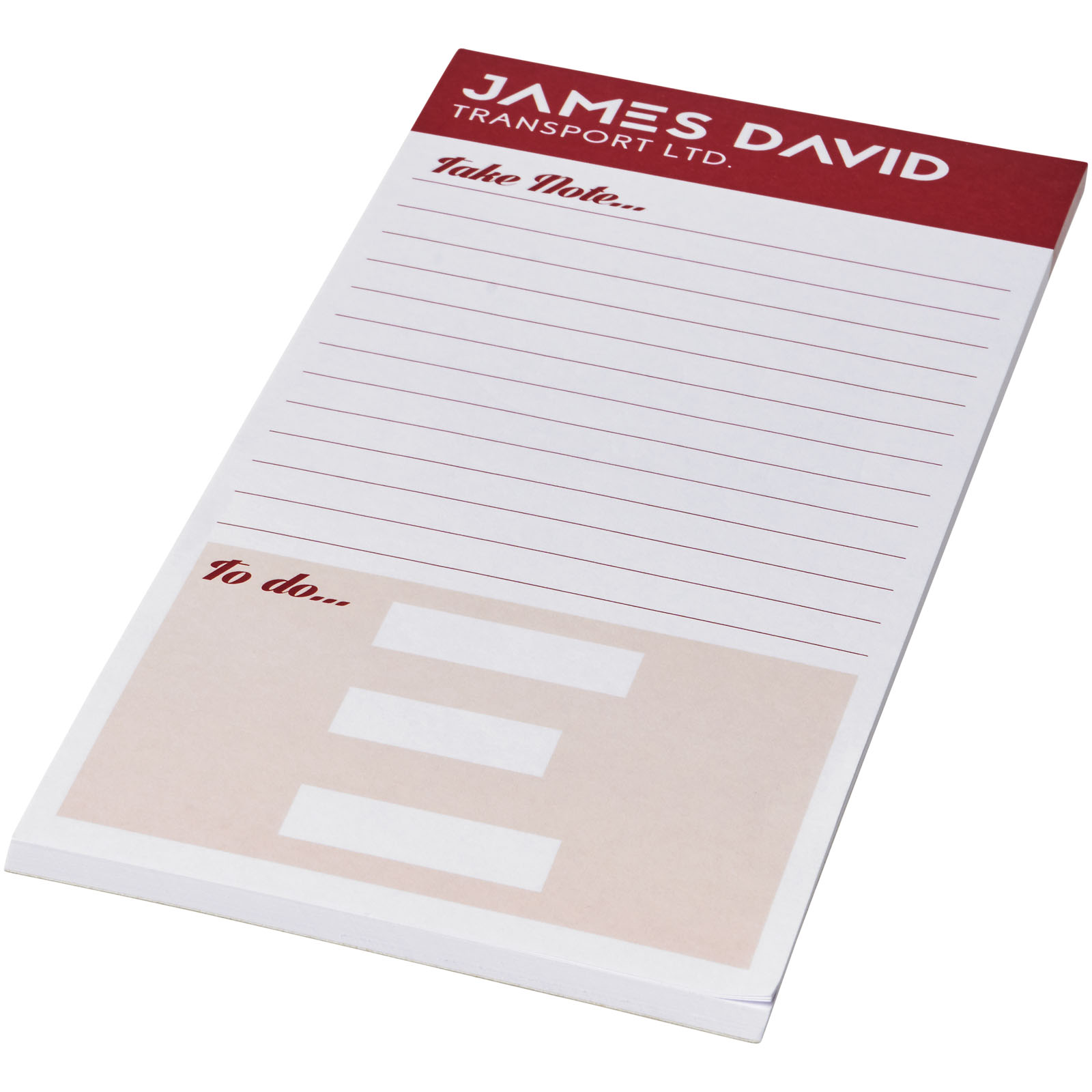 Farverig Desk-Mate Notesblok - Tars