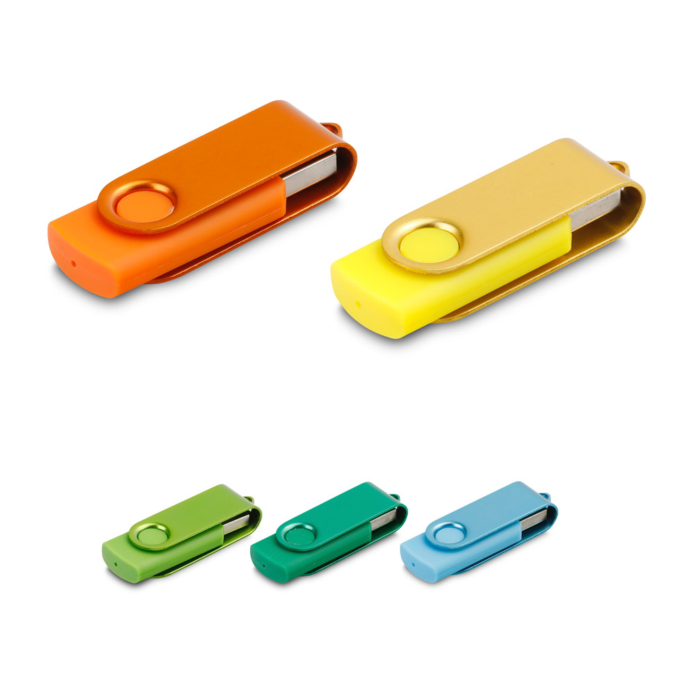 RubberClip 8GB USB-nøgle - Mårslet