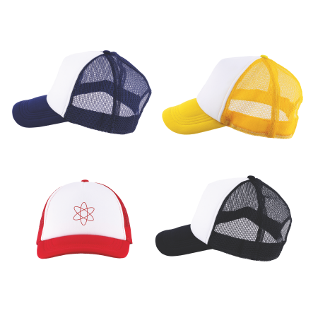 5 Panel Truckers kasket med plastikrem - Aaskov