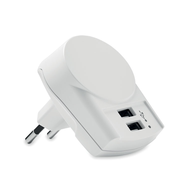 Euro USB-oplader (2xA) - Lundby