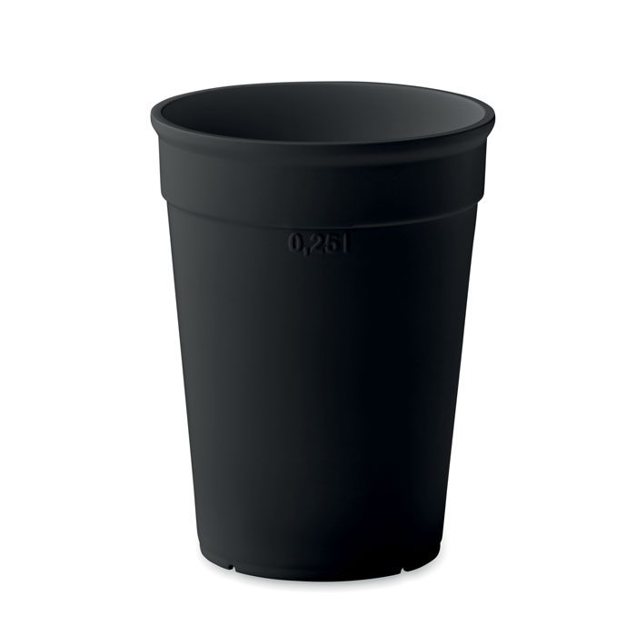 Genbrugte PP kopcups kapacitet 300ml - Mariager