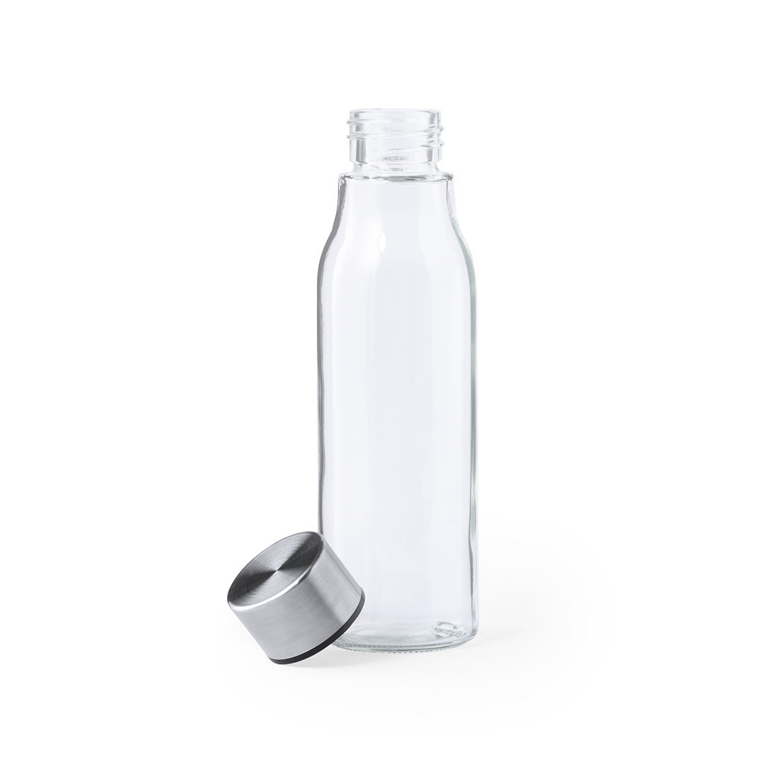 Borosilikatglas Vandflaske 550ml - Lykke