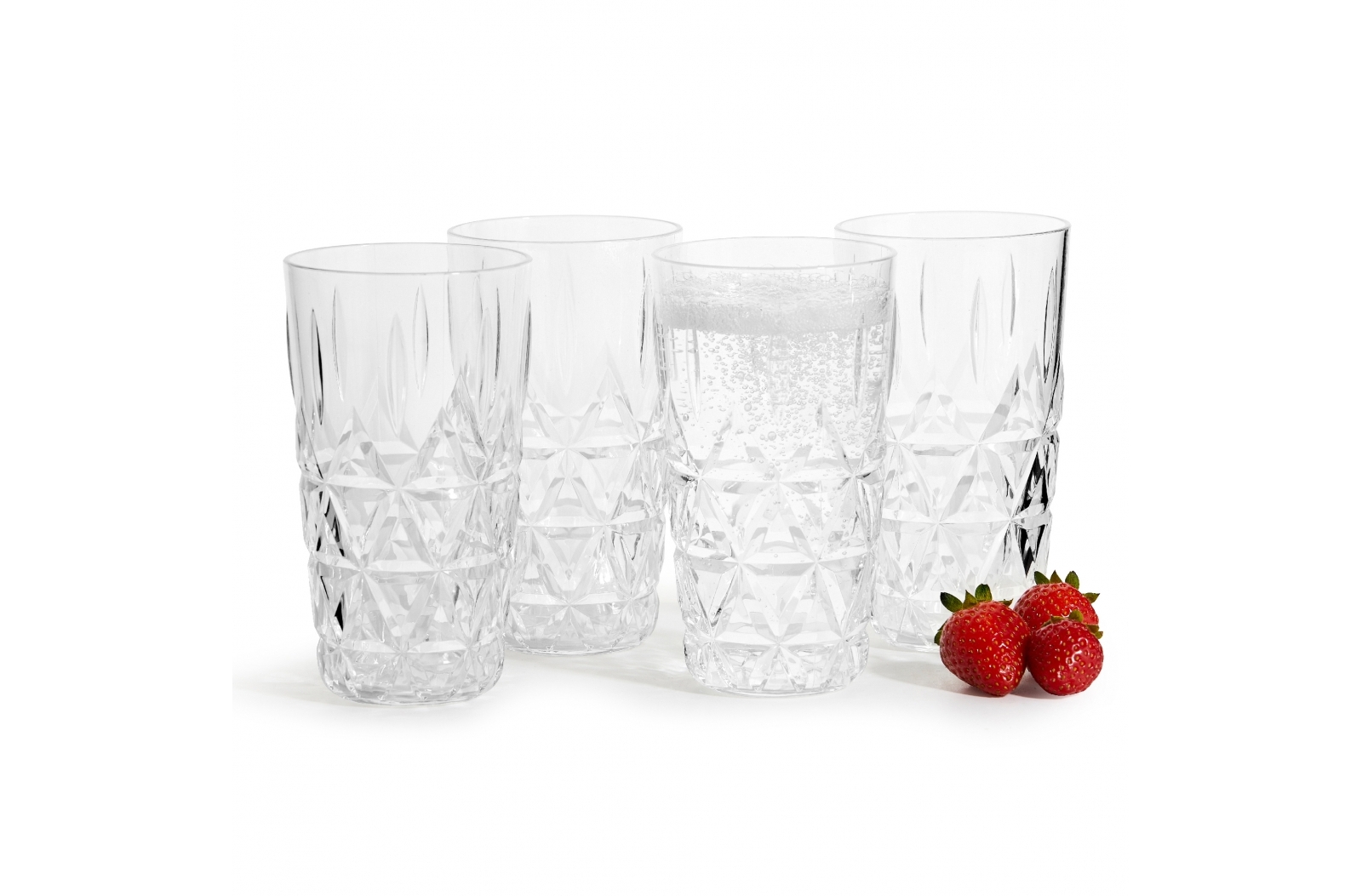 Akryl Elegance Highball Glas - Bælum