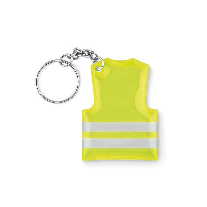 Reflektiv PVC vest nøglering - Ellinge