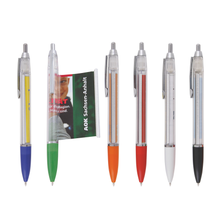 SYLT BANNER Plastik Kuglepen - Peckleton - Køge