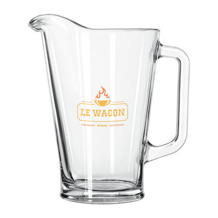 Carafe à eau ou bière personnalisé 1700 ml - Viremont