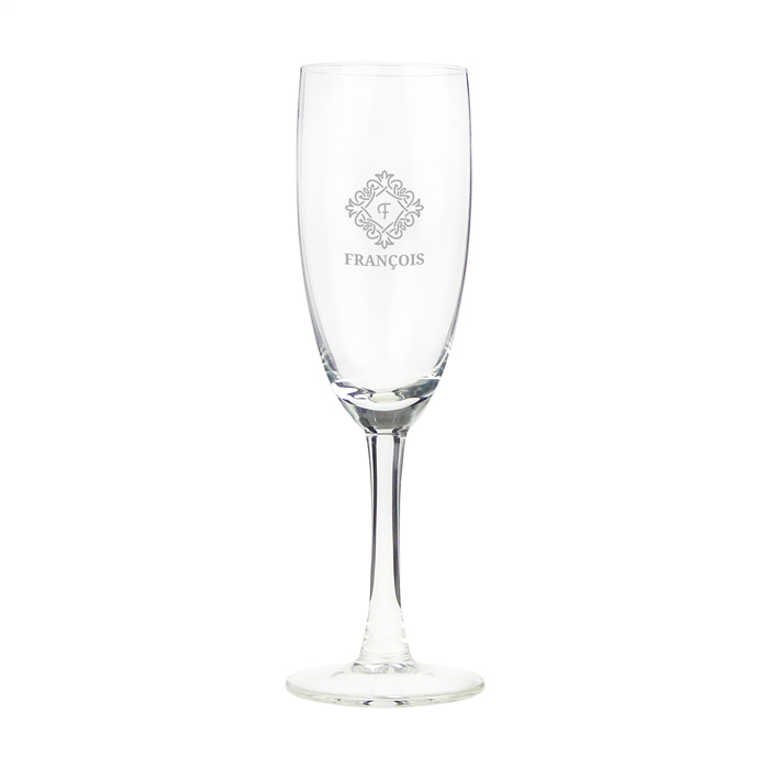 Klar glas champagneflute 170ml - Sara