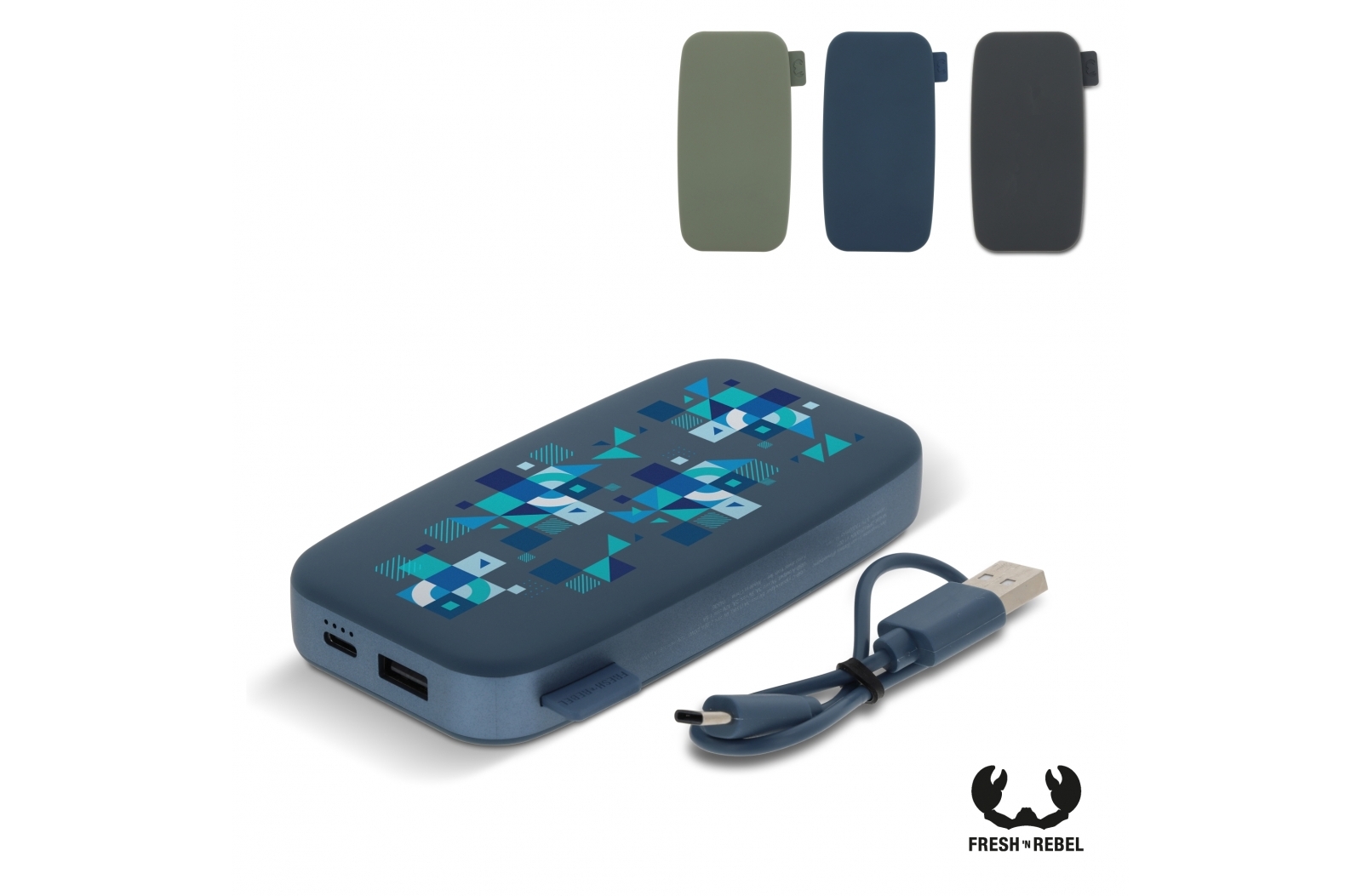 2PB6100 | Fresh 'n Rebel Eksternt batteri 6.000 mAh USB-C