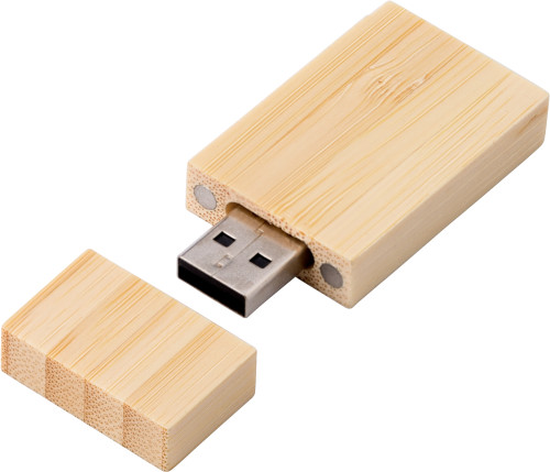 Bambus USB-drev 32GB 2.0 - Skanderborg