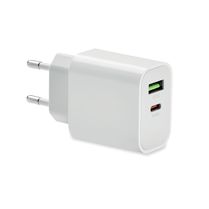 EU QuickCharge-vægadapter - Ulbjerg