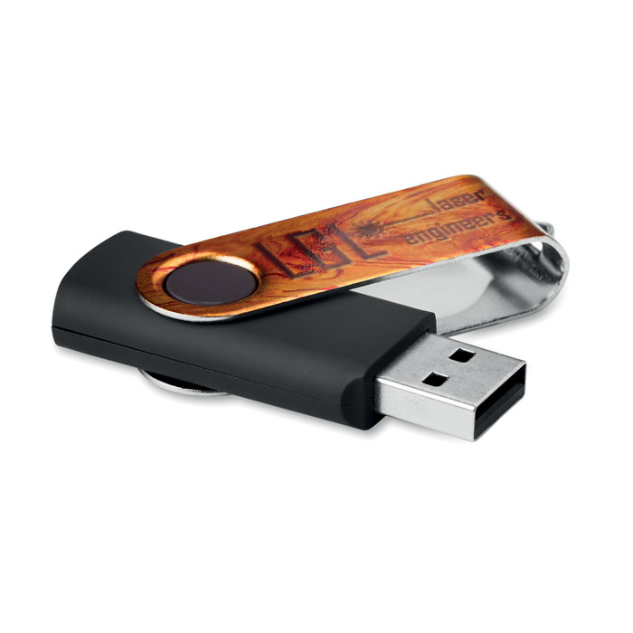 Techmate USB Flash med Metal Clip - Olivia