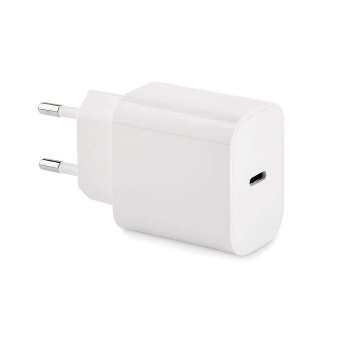 20W 2-port USB-oplader EU-stik - Løkken-Vrå