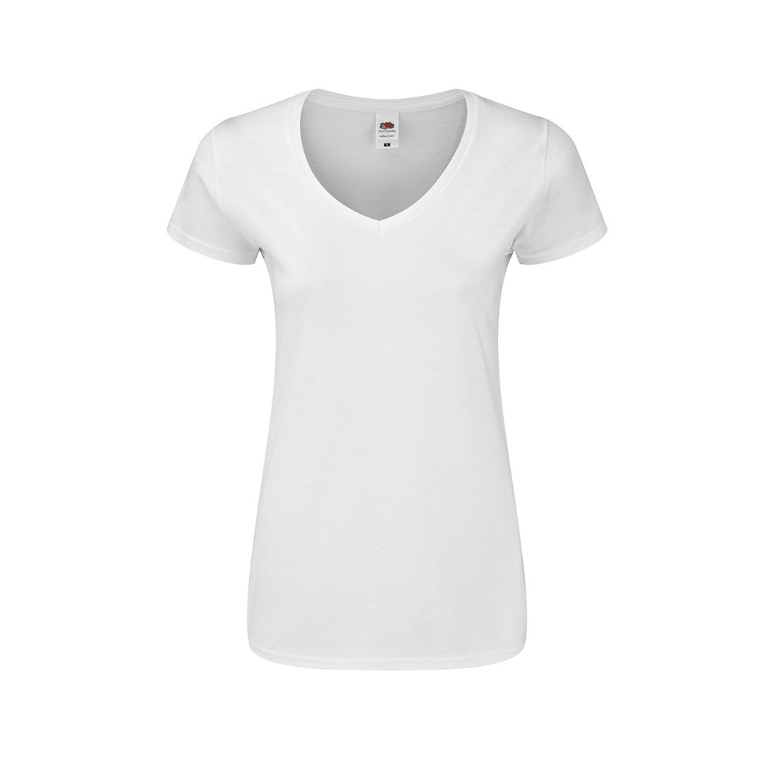 Blød Touch Slim Fit V-Hals T-Shirt - Stenstrup