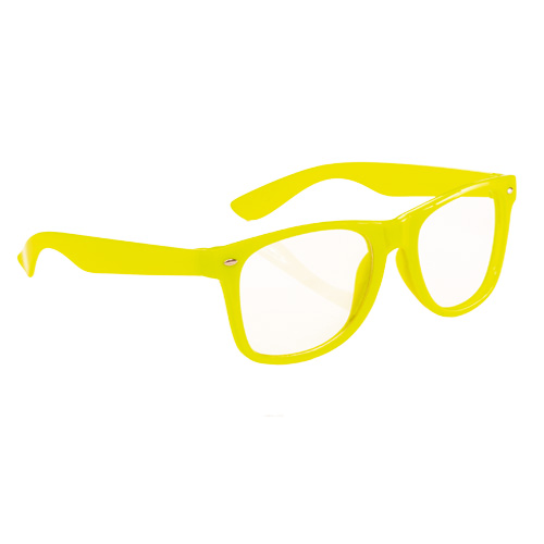 Fluorescerende farvet klassisk design brille - William