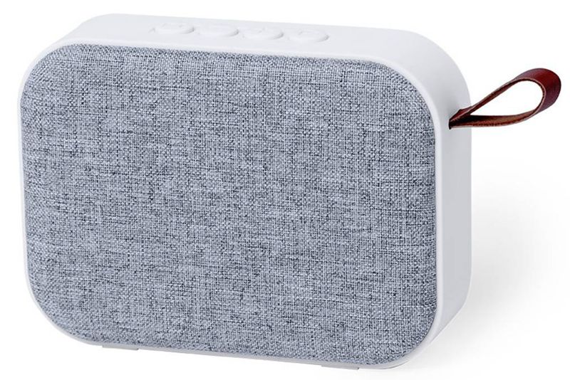 Bicolor Bluetooth Højttaler med PU Læderhåndtag - Tølløse