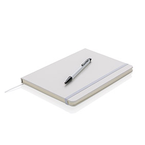 Hardcover klassisk notesbog med stylus pen - Johanne