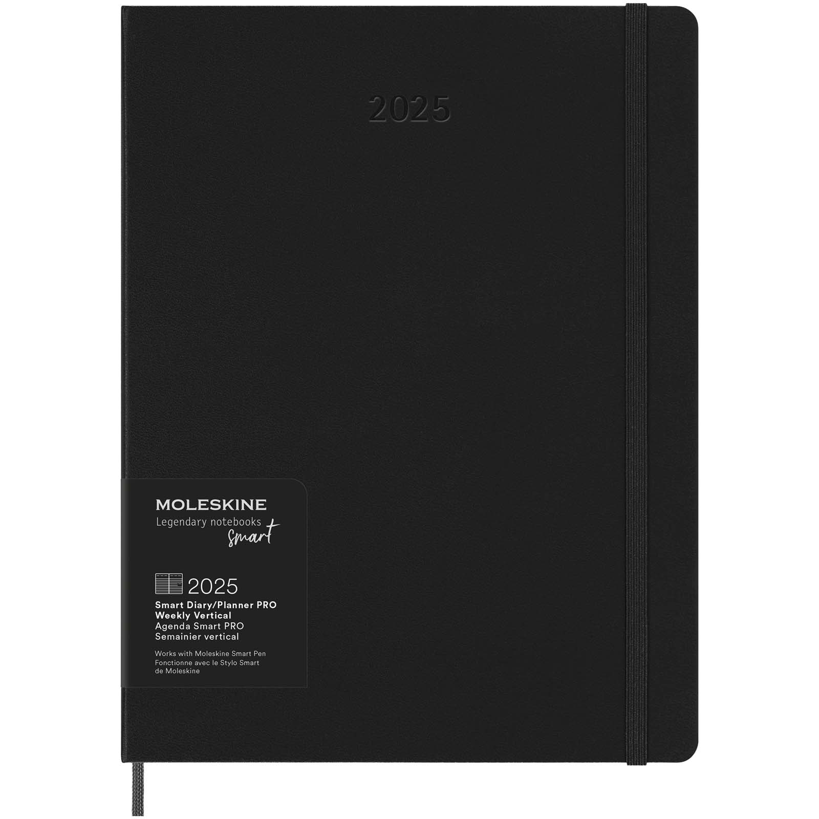 Moleskine Smart Planner Pro XL 12-måneders dagbog