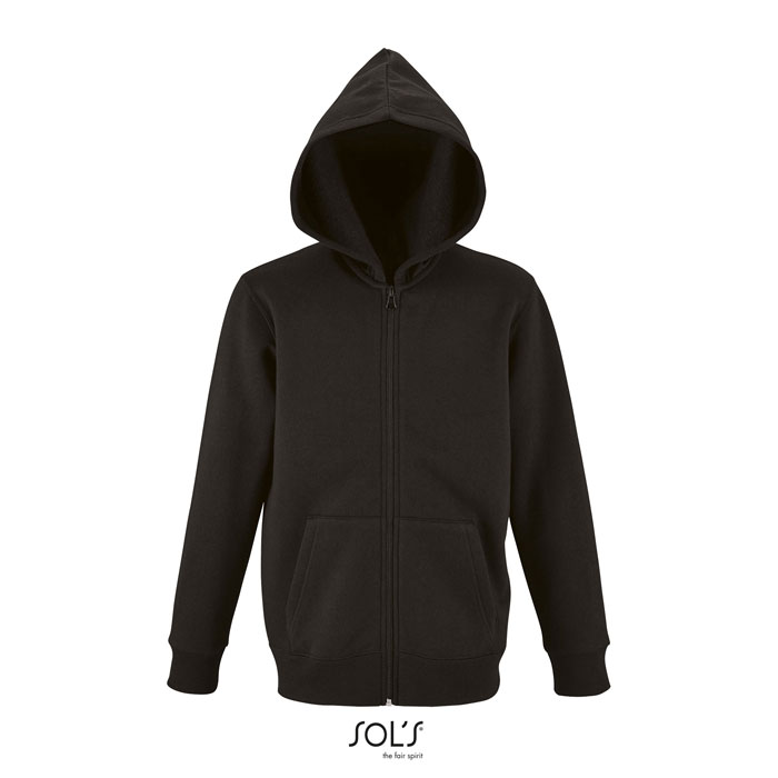 SOL'S STONE BØRNS ZIP HOODIE - Nørre-Rangstrup