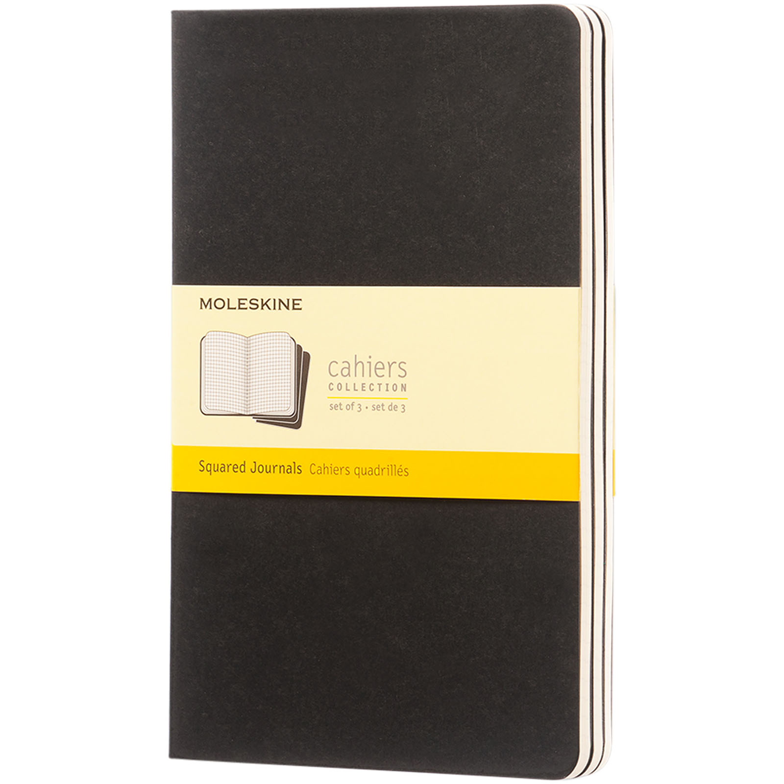 Moleskine Journal Cahier L - kvadreret