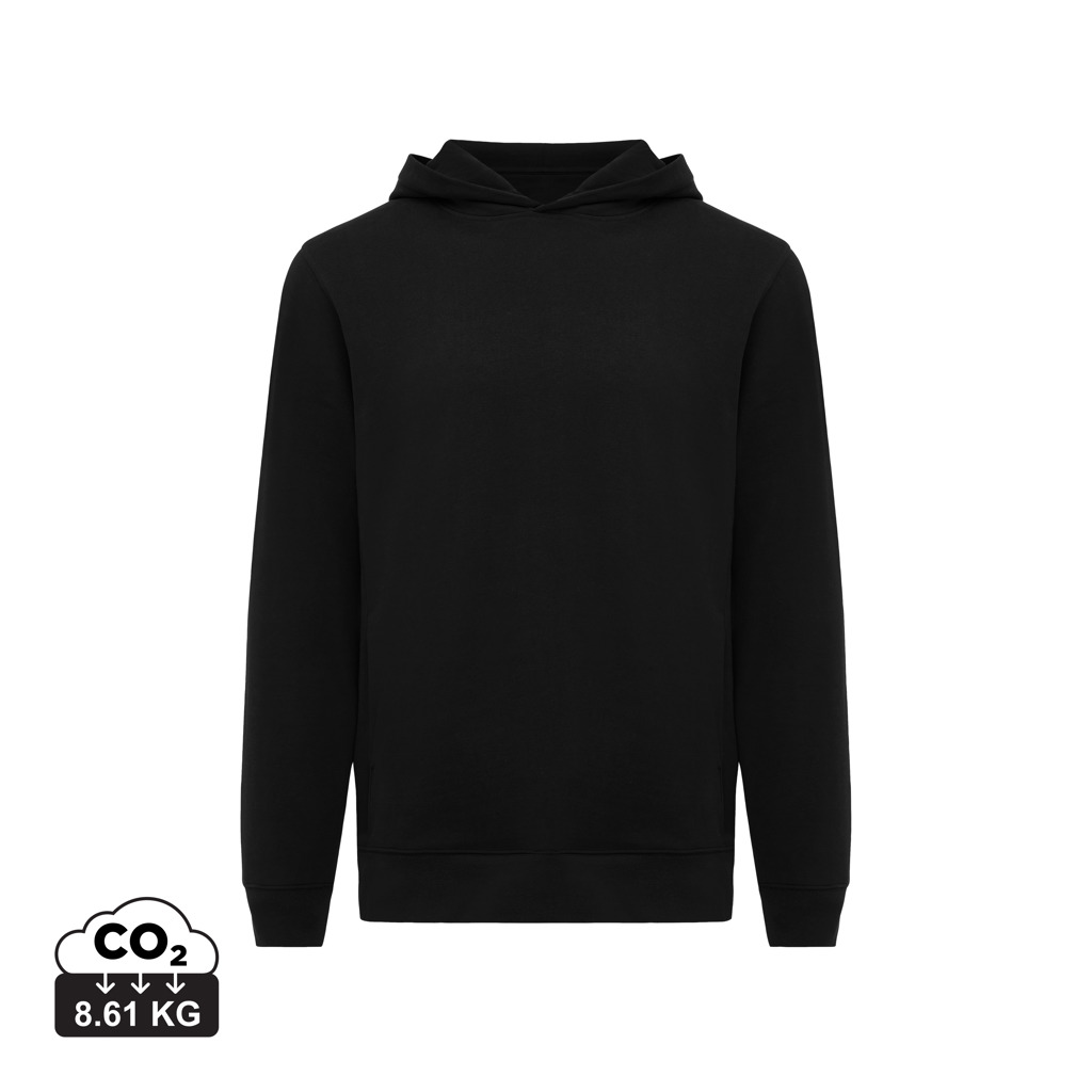 Recycled Cotton Hoodie med Sidelommer - Emma