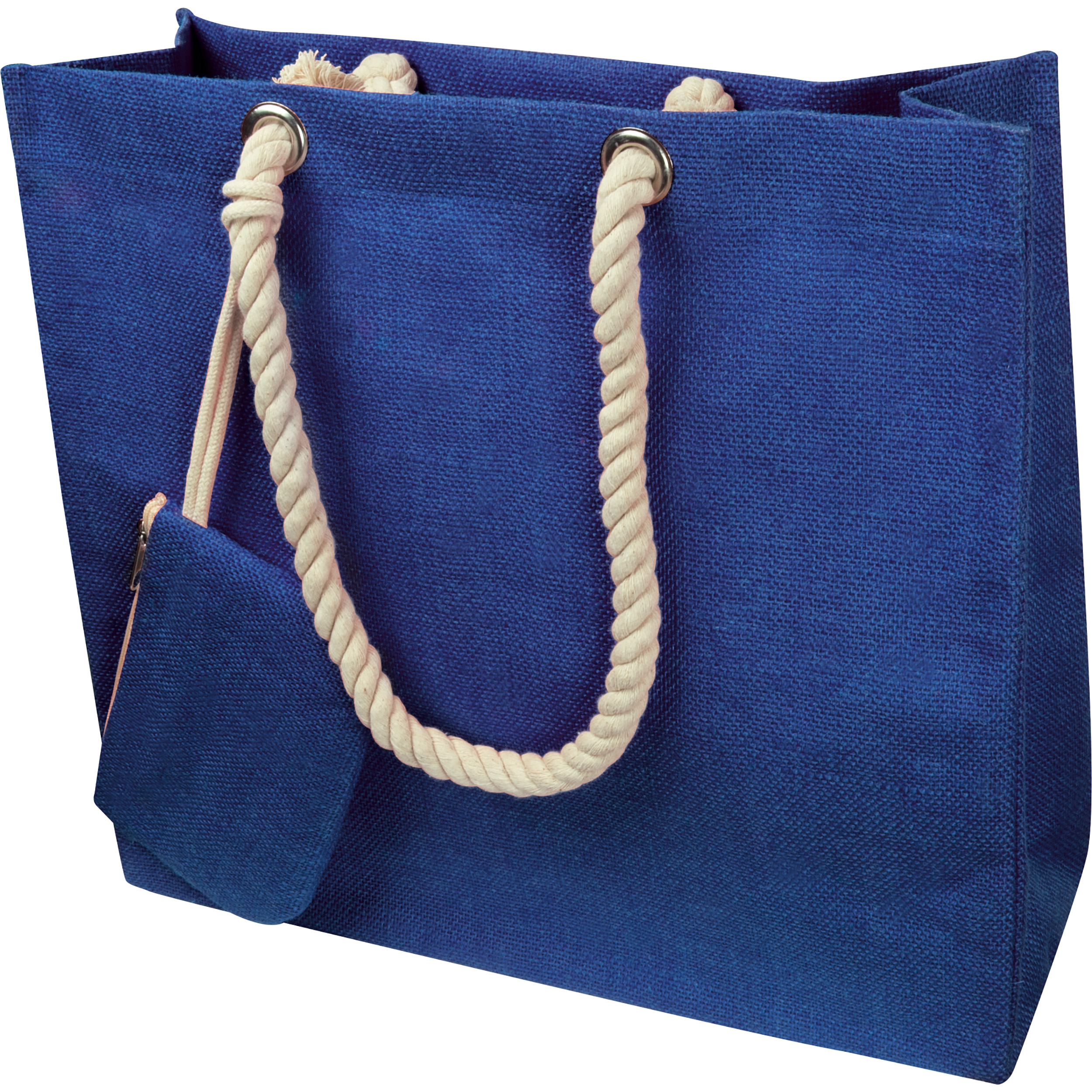 Farverig Jute Shopper - Ebeltoft