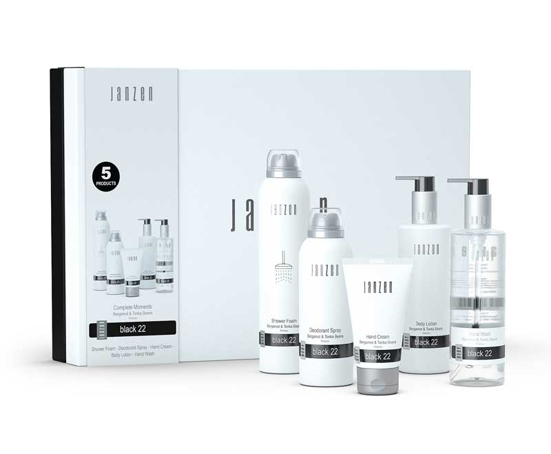 Coffret cadeau soins "Janzen" - Noir