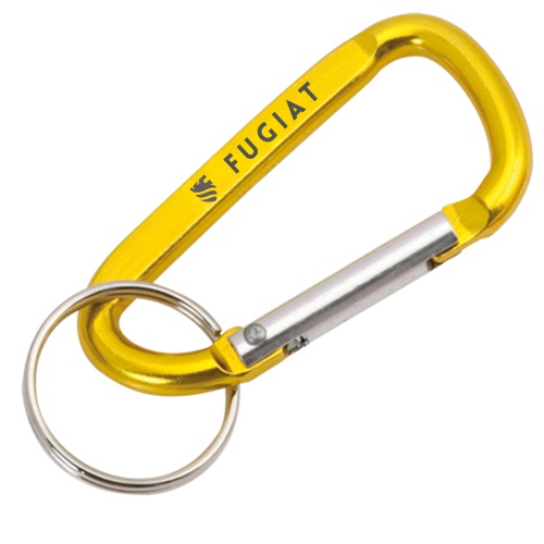 Aluminiums Carabiner med ring - Lea