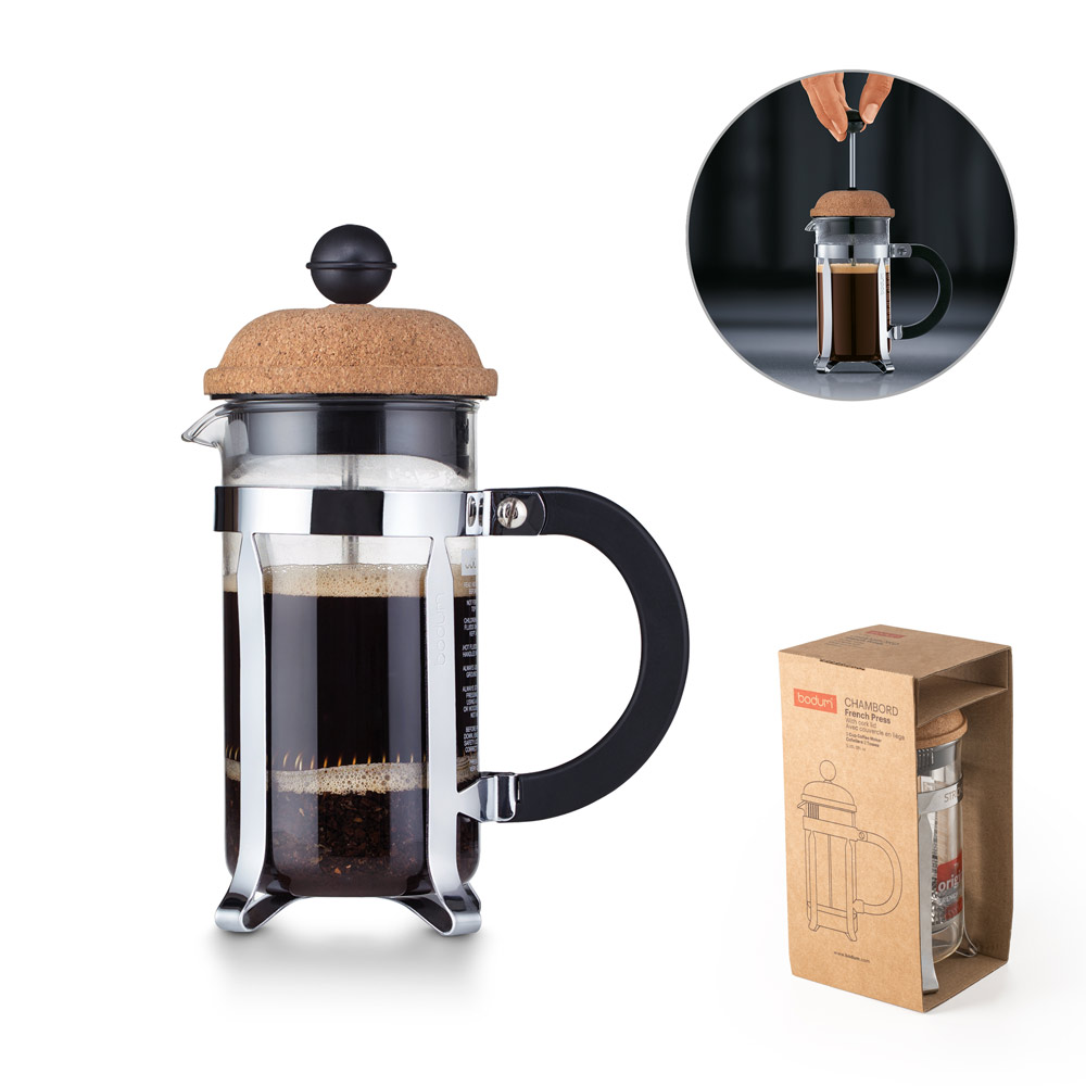 Fransk presse kaffemaskine 350ml - Varde