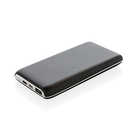 Flad og holdbar powerbank med 8.000mAh Lithium Polymer Batteri - Slangerup