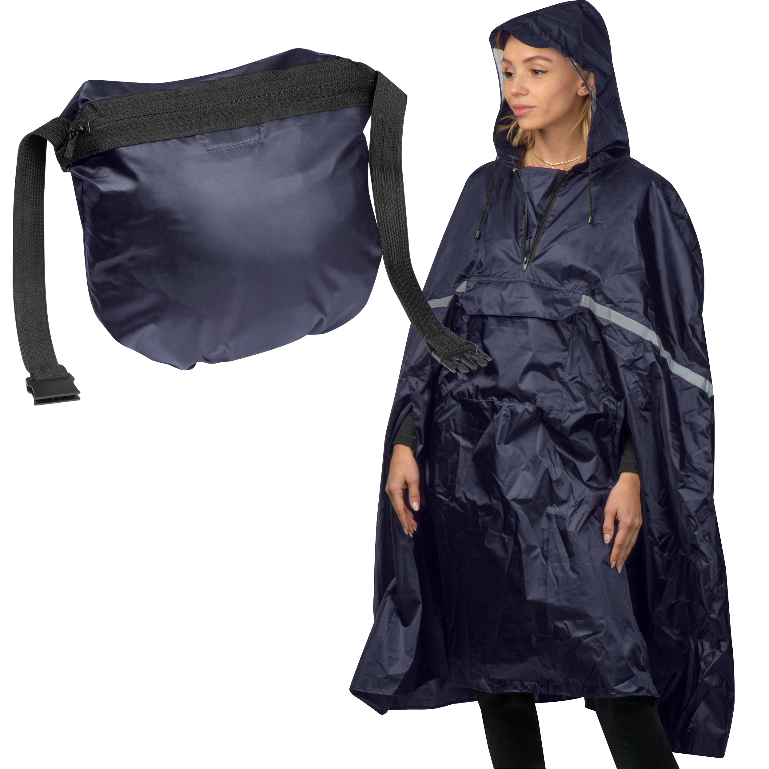 Pack-n-Go regnponcho - Svendborg